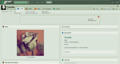 Desktop Screenshot of frezollie.deviantart.com