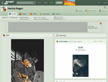 Tablet Screenshot of herbst-regen.deviantart.com