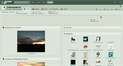 Desktop Screenshot of charmander36.deviantart.com