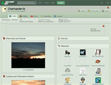 Tablet Screenshot of charmander36.deviantart.com