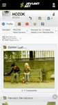 Mobile Screenshot of mozok.deviantart.com