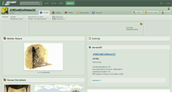 Desktop Screenshot of jordandarkmagic.deviantart.com