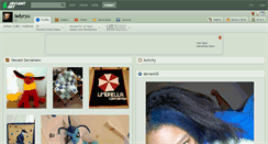 Desktop Screenshot of ladyryu.deviantart.com