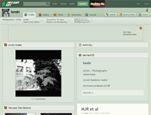 Tablet Screenshot of londn.deviantart.com