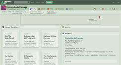 Desktop Screenshot of fromunda-du-fromage.deviantart.com