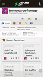 Mobile Screenshot of fromunda-du-fromage.deviantart.com