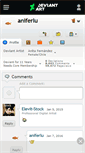 Mobile Screenshot of aniferlu.deviantart.com