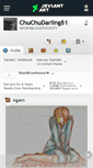 Mobile Screenshot of chuchudarling81.deviantart.com