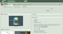 Desktop Screenshot of lekchen.deviantart.com