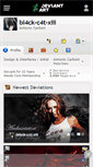 Mobile Screenshot of bl4ck-c4t-xiii.deviantart.com