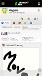Mobile Screenshot of magime.deviantart.com