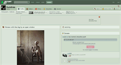 Desktop Screenshot of gundross.deviantart.com
