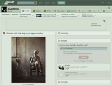 Tablet Screenshot of gundross.deviantart.com