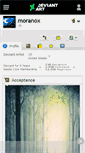Mobile Screenshot of moranox.deviantart.com
