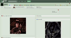 Desktop Screenshot of hkm29.deviantart.com