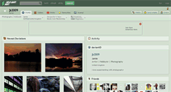 Desktop Screenshot of js2009.deviantart.com
