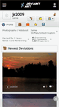 Mobile Screenshot of js2009.deviantart.com