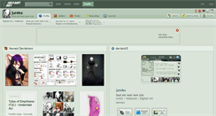 Desktop Screenshot of jureko.deviantart.com