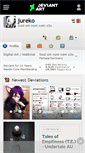 Mobile Screenshot of jureko.deviantart.com