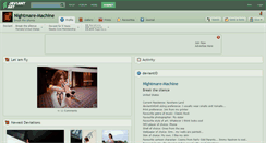 Desktop Screenshot of nightmare-machine.deviantart.com