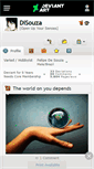 Mobile Screenshot of disouza.deviantart.com