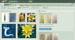 Desktop Screenshot of megnrox15.deviantart.com