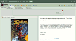 Desktop Screenshot of pigbert.deviantart.com