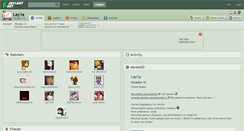 Desktop Screenshot of lay1a.deviantart.com