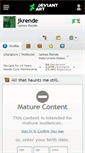 Mobile Screenshot of jkrende.deviantart.com