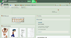 Desktop Screenshot of alanadin.deviantart.com