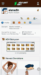 Mobile Screenshot of alanadin.deviantart.com