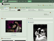 Tablet Screenshot of chiiplushie.deviantart.com