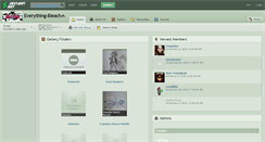 Desktop Screenshot of everything-bleach.deviantart.com