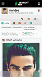 Mobile Screenshot of mondee.deviantart.com