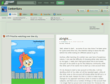 Tablet Screenshot of conkerguru.deviantart.com