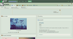 Desktop Screenshot of elcuento.deviantart.com