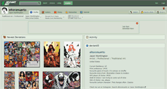 Desktop Screenshot of eltoromuerto.deviantart.com