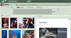 Desktop Screenshot of nocturno.deviantart.com