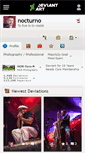 Mobile Screenshot of nocturno.deviantart.com
