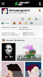 Mobile Screenshot of dinosaarsgorawr.deviantart.com