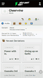 Mobile Screenshot of cheerwine.deviantart.com