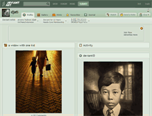 Tablet Screenshot of djati.deviantart.com