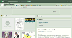 Desktop Screenshot of mashterofpuppets.deviantart.com