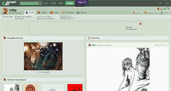 Desktop Screenshot of mijka.deviantart.com