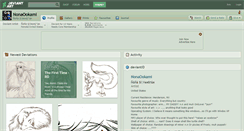 Desktop Screenshot of nonaookami.deviantart.com