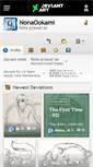 Mobile Screenshot of nonaookami.deviantart.com