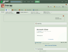 Tablet Screenshot of pirate-iggy.deviantart.com