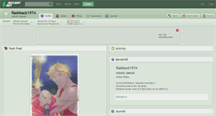 Desktop Screenshot of flashback1974.deviantart.com