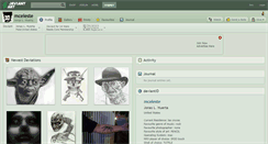 Desktop Screenshot of mceleste.deviantart.com