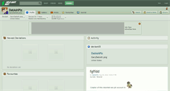 Desktop Screenshot of datashplz.deviantart.com